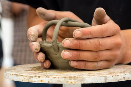 Clay workshop at Casa Lombardo in Mazzara del Vallo