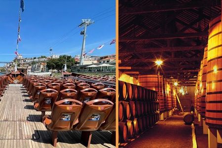 River cruise with wine cellar visit in Porto