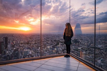 Shibuya guided walking tour and Shibuya Sky entrance tickets