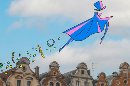 Interactive treasure hunt in Lille guided by Lupin