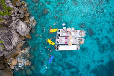 Speed catamaran tour from Phuket to Similan Islands
