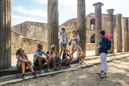 Pompeii and Vesuvius volcano skip the line guided tour from Sorrento
