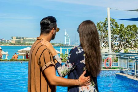 Dubai Riva Beach Club pool and beach day pass