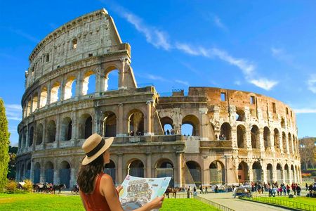 Access to the Colosseum with audio guide app