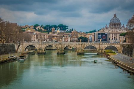 St. Peter's Basilica with reserved entry and Rome's panoramic bus tour