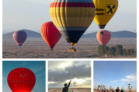 Marrakech hot air balloon and quad tour