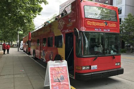 Sky View Observatory and hop-on hop-off bus tour in Seattle