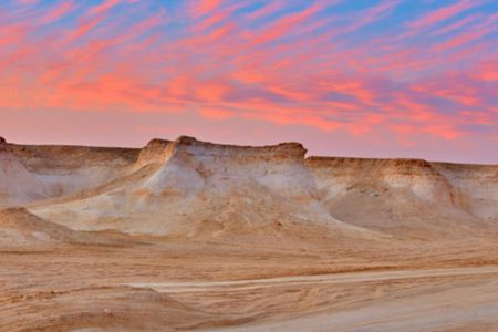 4-hour tour in the desert with Zekreet and Richard Serra Sculpture