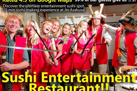 Interactive Sushi-Making Class and Samurai Experience