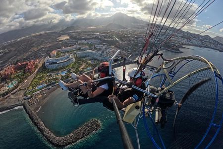 Discover the magic of Costa Adeje with paratrike