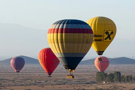 Marrakech hot air balloon and Essaouira day trip combo