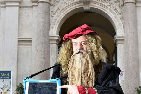 Leonardo da Vinci Rome treasure hunt game