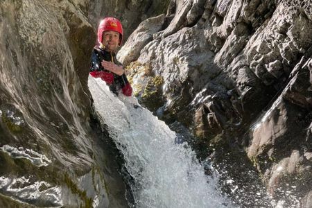 River trekking in Brembana Valley