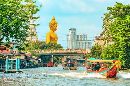 2-hour cruise through Bangkok's canals