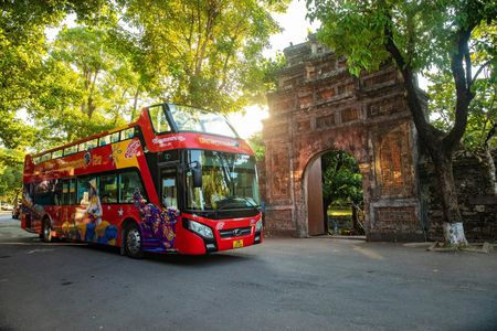 City Sightseeing hop-on hop-off bus tour of Hue