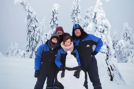 Riisitunturi wilderness small-group expedition with BBQ from Rovaniemi