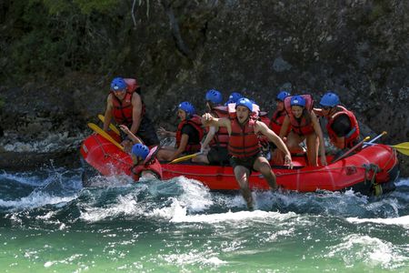 Rafting experience on the Villegas River from Bariloche
