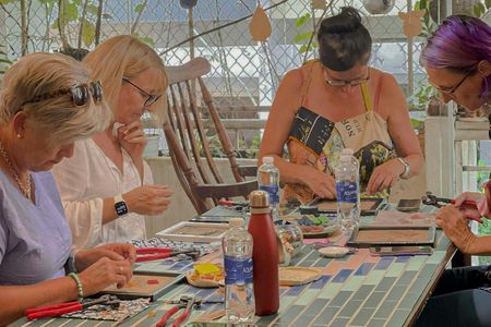 Mosaic art workshop experience in Ho Chi Minh City