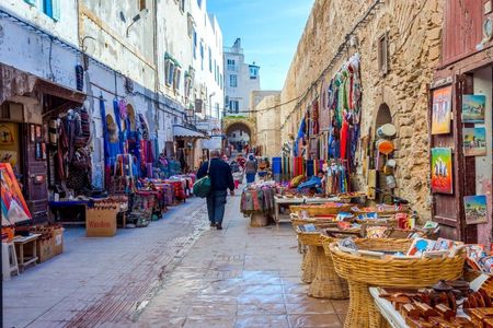 Two-day tour from Agadir to Agafay, Essaouira and Marrakech