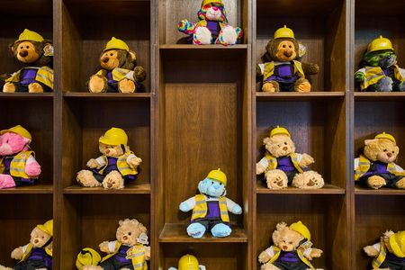 Teddy creation workshop at London Cable Car Experience