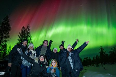 Guaranteed northern lights expedition with photographer from Levi