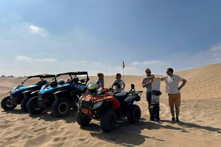 Half-day quad and sandboard experience in the Tifnit dunes