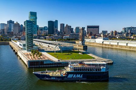 St Lawrence River cruise and Port of Montréal Tower entry ticket