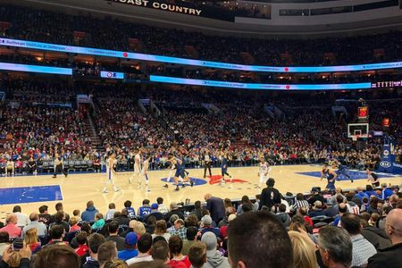 Philadelphia 76ers Basketball Game at Wells Fargo Center