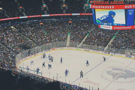 Vancouver Canucks ice hockey game ticket at Rogers Arena