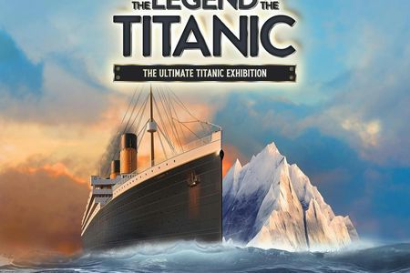 The Legend of the Titanic exhibition ticket at Dock X