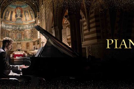 Piano Love concert within the walls of Saint Paul's church in Rome