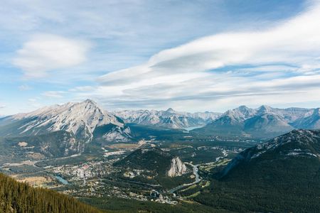 Banff area and canyon walking tour from Calgary