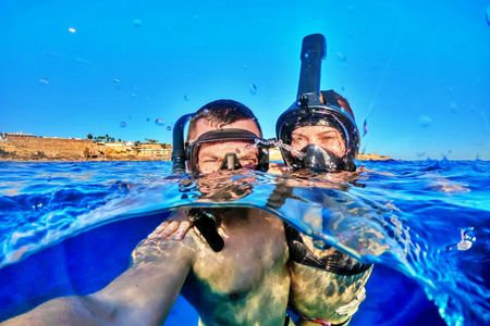 Tiran Island snorkelling cruise with BBQ from Sharm El Sheikh