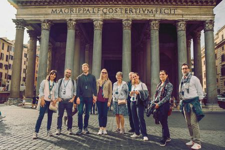 Rome walking tour with Pantheon guided visit