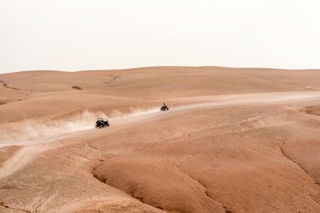 Buggy riding and camel trekking in the Agafay Desert