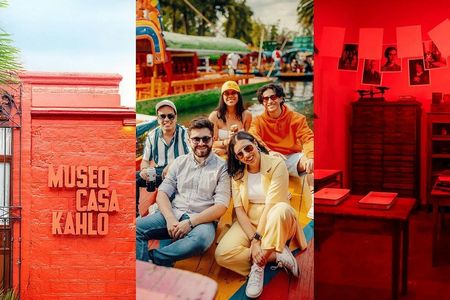 Mexico City tour to Xochimilco and Frida Kahlo's Red House