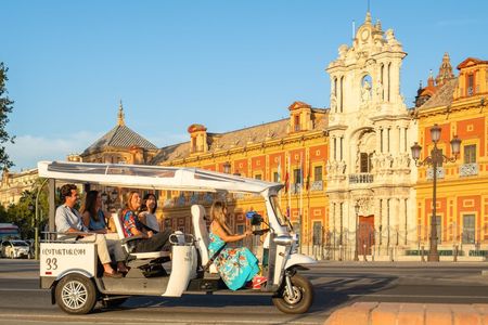 2-hour expert tour of Seville in a private electric tuk-tuk