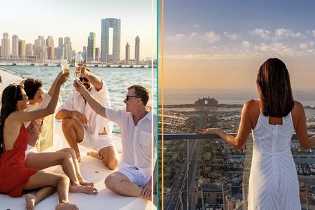 Afternoon yacht cruise and The View at The Palm Admission tickets