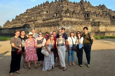 Private tour to Prambanan and Borobudur with full climb up access