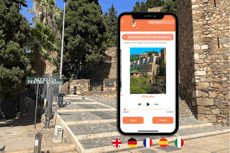 Self-guided tour in Málaga and optional Alcazaba entrance ticket
