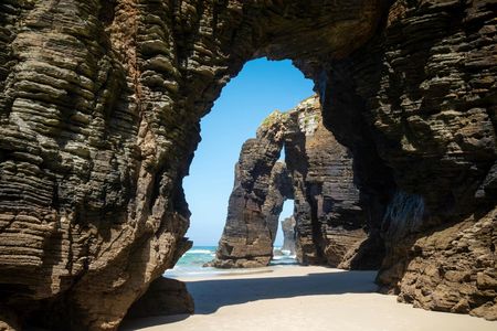 Full-day Beach of the Cathedrals, Ribadeo and Tapia tour from Oviedo