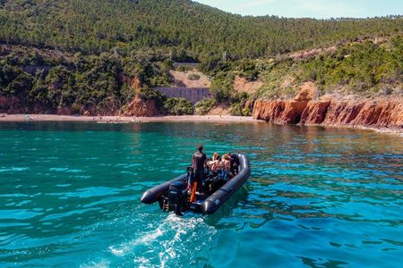 Boat trip to the Esterel Calanques from Cannes