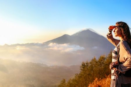 Mount Batur sunrise hike and natural hot springs in Bali