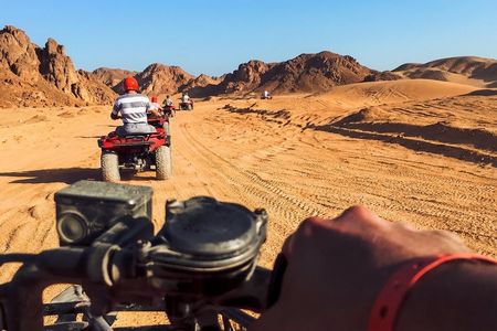 Sharm desert combo quad biking, bedouin dinner, show and stargazing