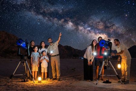 Stargazing with a sand buggy, camel ride, dinner and show in Sharm El Sheikh