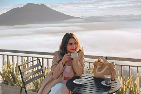 Bali highlights sunrise tour with volcano views and coffee
