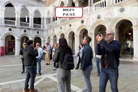 Doge's Palace tour, St Mark's Square museums tickets and gondola ride