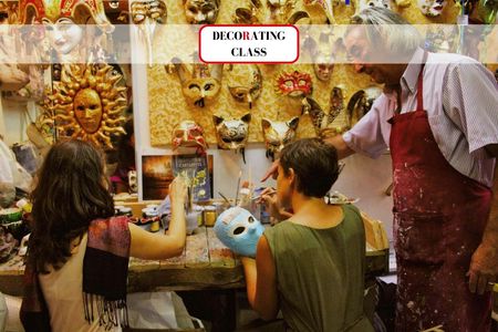 Venice Carnival Mask Workshop in St. Mark's Area