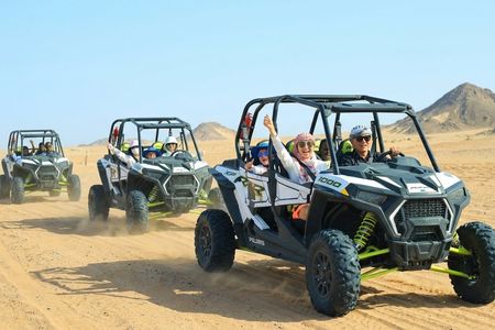 Dune buggy morning experience in the Sahara of Hurghada