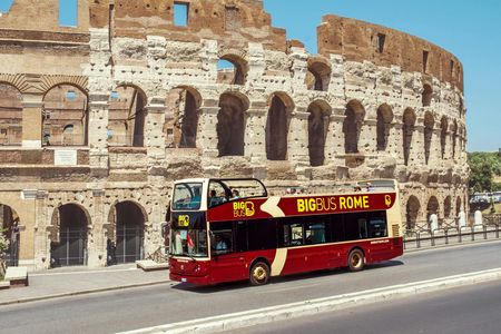 Colosseum, Roman Forum experience and hop-on hop-off bus tour